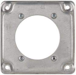 Cooper Crouse-Hinds - Electrical Outlet Box Steel Square Surface Cover - A1 Tooling