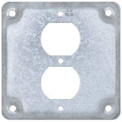 Cooper Crouse-Hinds - Electrical Outlet Box Steel Square Surface Cover - A1 Tooling