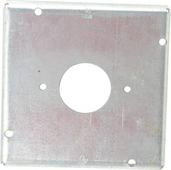 Cooper Crouse-Hinds - Electrical Outlet Box Steel Square Surface Cover - A1 Tooling