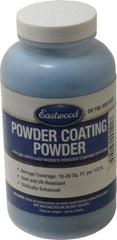 Made in USA - 8 oz Dark Blue (Ford) Paint Powder Coating - Polyurethane, 10 Sq Ft Coverage - A1 Tooling