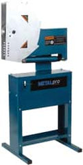 Metalpro - 1/2 to 1-1/2 Inch Pipe Capacity, 180 Inch Bend Radius, Hydraulic Power Tubing Bender - 180° Bending Angle, 2 Inch Square Tube Capacity, 110 Voltage - A1 Tooling