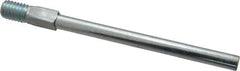 Value Collection - 6" Long x 3/8" Rod Diam, Tube Brush Extension Rod - 1/2-12 Male Thread - A1 Tooling