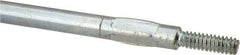 Value Collection - 12" Long x 1/4" Rod Diam, Tube Brush Extension Rod - 3/16-24 Male Thread - A1 Tooling