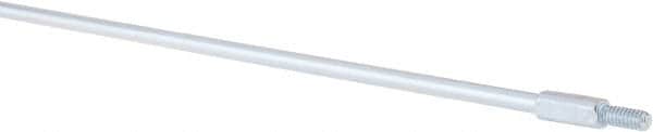 Value Collection - 24" Long x 1/4" Rod Diam, Tube Brush Extension Rod - 1/4-20 Male Thread - A1 Tooling