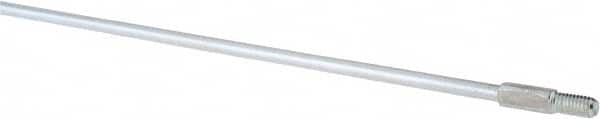 Value Collection - 36" Long x 1/4" Rod Diam, Tube Brush Extension Rod - 5/16-18 Male Thread - A1 Tooling