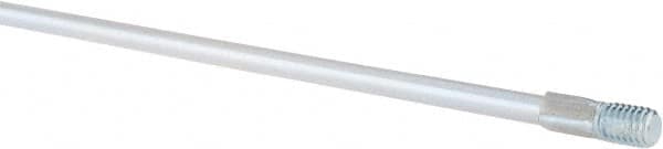 Value Collection - 36" Long x 3/8" Rod Diam, Tube Brush Extension Rod - 1/2-12 Male Thread - A1 Tooling