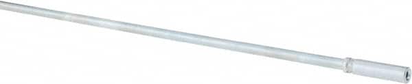 Value Collection - 48" Long x 1/4" Rod Diam, Tube Brush Extension Rod - 3/16-24 Female Thread - A1 Tooling