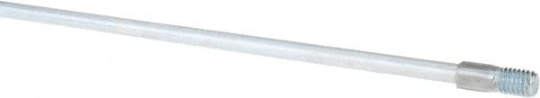 Value Collection - 48" Long x 3/8" Rod Diam, Tube Brush Extension Rod - 1/2-12 Male Thread - A1 Tooling