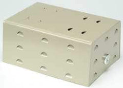 White-Rodgers - Metal Solid Base, Thermostat Guard - 7-1/8" Inside Width x 3-1/4" Inside Depth x 4-5/8" Inside Height - A1 Tooling