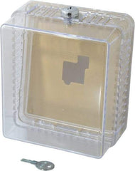 White-Rodgers - Plastic Dual Base, Thermostat Guard - 5-1/4" Inside Width x 3-1/4" Inside Depth x 4-5/8" Inside Height - A1 Tooling