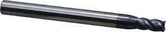 SGS - 5/32", 4 Flute, Single End, Solid Carbide, 0.0100 - 0.0150" Corner Radius End Mill - 2" OAL, Right Hand Flute, 5/16" LOC, Right Hand Cut - A1 Tooling