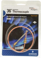 White-Rodgers - 36" Lead Length Universal Replacement HVAC Thermocouple - Universal Connection - A1 Tooling