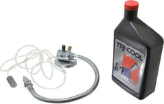 Trico - 1 Qt Tank Capacity, Aluminum Tankless Mist Coolant Unit - 6' Coolant Line Length, 15" Hose Length - A1 Tooling