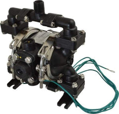 SandPIPER - 1/4" NPT, Nonmetallic, Air Operated Diaphragm Pump - PTFE Diaphragm, Conductive Acetal Housing - A1 Tooling