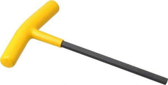 Bondhus - 1/4" Hex, T-Handle Cushion Grip, Hex Key - 6-13/32" OAL, Protanium High Torque Steel, Inch System of Measurement - A1 Tooling