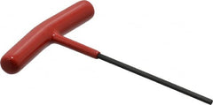 Bondhus - 3mm Hex, T-Handle Cushion Grip, Hex Key - 4-45/64" OAL, Protanium High Torque Steel, Metric System of Measurement - A1 Tooling