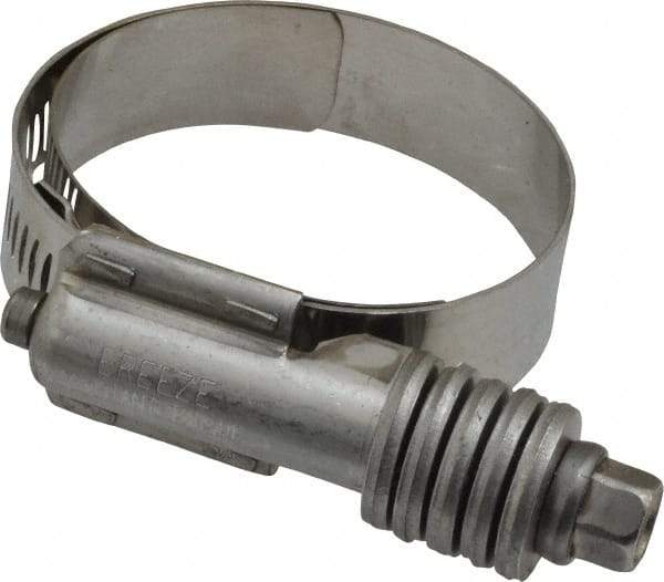 IDEAL TRIDON - Stainless Steel Auto-Adjustable Worm Drive Clamp - 5/8" Wide x 5/8" Thick, 1-1/4" Hose, 1-1/4 to 2-1/8" Diam - A1 Tooling