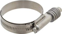 IDEAL TRIDON - Stainless Steel Auto-Adjustable Worm Drive Clamp - 5/8" Wide x 5/8" Thick, 1-3/4" Hose, 1-3/4 to 2-5/8" Diam - A1 Tooling