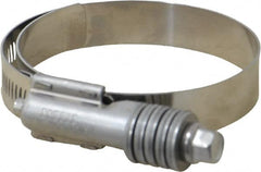 IDEAL TRIDON - Stainless Steel Auto-Adjustable Worm Drive Clamp - 5/8" Wide x 5/8" Thick, 2-1/4" Hose, 2-1/4 to 3-1/8" Diam - A1 Tooling