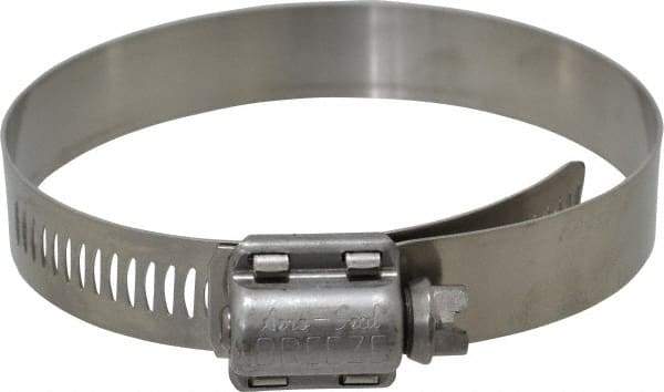 IDEAL TRIDON - SAE Size 48, 2-9/16 to 3-1/2" Diam, Stainless Steel MS Series MIL-Spec Worm Drive Clamp - 1/2" Wide, Material Grade 300 SERIES, Series MS Mil Spec - A1 Tooling