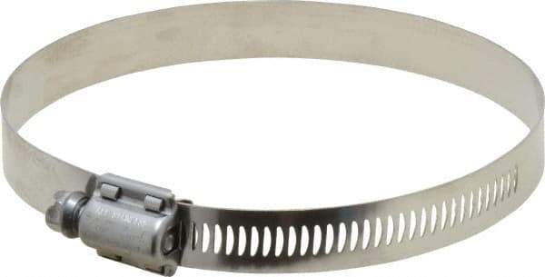 IDEAL TRIDON - SAE Size 60, 3-5/16 to 4-1/4" Diam, Stainless Steel MS Series MIL-Spec Worm Drive Clamp - 1/2" Wide, Material Grade 300 SERIES, Series MS Mil Spec - A1 Tooling