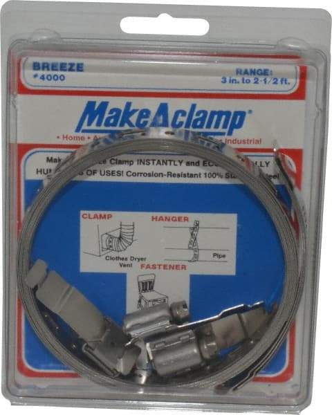 Made in USA - 2" Diam, Hose Clamp Kit - A1 Tooling