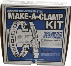 Made in USA - 2" Diam, Hose Clamp Kit - A1 Tooling