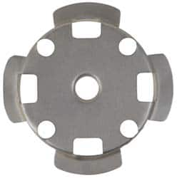 Divine Brothers - Buffing Wheel Center Plate - 1/2" ID x 3" OD, 3" Buff Center Diam - A1 Tooling