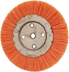 Dico - 8" OD, 5/8" Arbor Hole, Crimped Nylon Wheel Brush - 3/8" Face Width - A1 Tooling