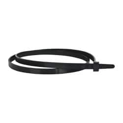 Made in USA - 28" Long Black Nylon Standard Cable Tie - 120 Lb Tensile Strength, 9" Max Bundle Diam - A1 Tooling