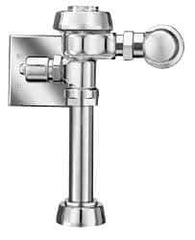 Sloan Valve Co. - 1-1/2" Spud Coupling, 1" Pipe, Closet Automatic Flush Valve - Handle Opening, 3.5 Gal per Flush, Metal Cover, Powered by Electrical Line with 24 Volt Step Down Transformer - A1 Tooling