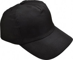 OccuNomix - Poly/Cotton over Polyethylene Insert Baseball Cap with Bump Cap Insert - Black - A1 Tooling