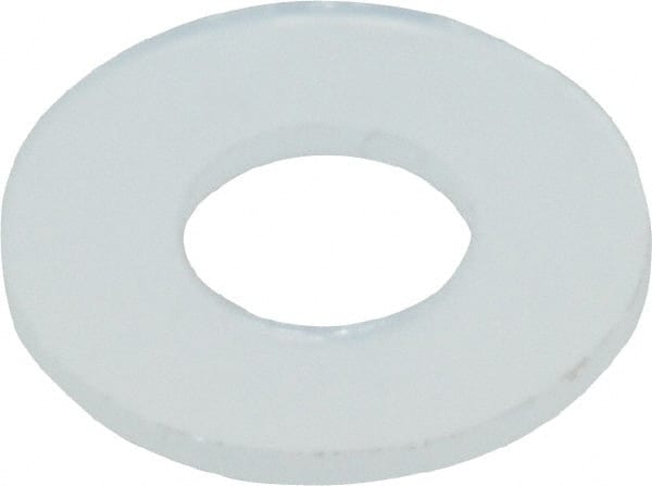 1/2″ Screw Standard Flat Washer: Nylon, Uncoated 1/2″ ID, 0.907″ OD, 0.013″ Thick