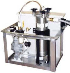 Made in USA - 40 to 125°F Max, Oil Separator/Filter - 100 GPH Oil Removal Capacity - A1 Tooling