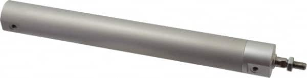 SMC PNEUMATICS - 3/4" Bore Double Acting Air Cylinder - 1/8 Port, 1/4-28 Rod Thread, 140 Max psi, 40 to 140°F - A1 Tooling