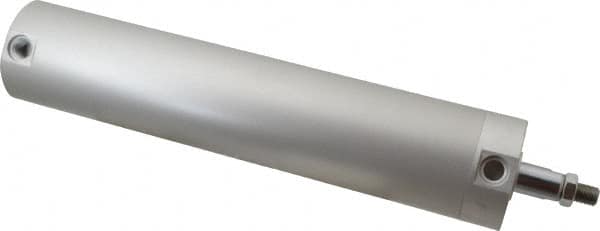 SMC PNEUMATICS - 2-1/2" Bore Double Acting Air Cylinder - 1/4 Port, 1/2-20 Rod Thread, 140 Max psi, 40 to 140°F - A1 Tooling