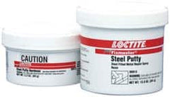 Loctite - 25 Lb Kit Gray Epoxy Resin Putty - 203°F Max Operating Temp, 6 hr Full Cure Time, Series 135 - A1 Tooling