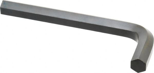 Value Collection - 9/16" Hex, Short Arm, Hex Key - 5-21/32" OAL, Alloy Steel, Inch System of Measurement - A1 Tooling