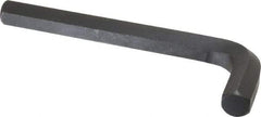 Value Collection - 7/8" Hex, Short Arm, Hex Key - 8-5/32" OAL, Alloy Steel, Inch System of Measurement - A1 Tooling