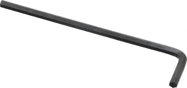 Value Collection - 5mm Hex, Long Arm, Hex Key - 4-9/16" OAL, Steel, Metric System of Measurement - A1 Tooling