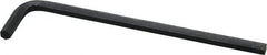 Value Collection - 7/32" Hex, Long Arm, Hex Key - 4-25/32" OAL, Alloy Steel, Inch System of Measurement - A1 Tooling