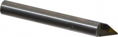 Onsrud - 60° Incl Angle, 1/4" Shank Diam, 2" OAL, 0.03" Cut Diam, Conical Engraving Cutter - 1/2" LOC, 0.03" Tip Diam, 1 Flute, Right Hand Cut, Solid Carbide, Uncoated - A1 Tooling