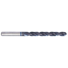 Accupro - 15/32" 118° Spiral Flute Vanadium High Speed Steel Taper Length Drill Bit - A1 Tooling