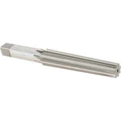 Alvord Polk - 0.57" Small End, 0.744" Large End, Straight Shank, 3-1/2" Flute, 2MT Morse Taper Reamer - A1 Tooling