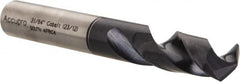 Accupro - 31/64" 120° Spiral Flute Cobalt Screw Machine Drill Bit - A1 Tooling