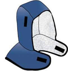 OccuNomix - Universal Size, Navy Blue, Underneath Hard Hat Winter Liner - Shoulder Cape Length, 2 Layer - A1 Tooling