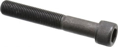 Value Collection - 3/8-24 UNF Hex Socket Drive, Socket Cap Screw - Alloy Steel, Black Oxide Finish, Partially Threaded, 2-1/2" Length Under Head - A1 Tooling