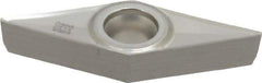 Seco - VCGT331 AL Grade KX Carbide Turning Insert - Uncoated, 35° Diamond, 3/8" Inscr Circle, 3/16" Thick, 1/64" Corner Radius - A1 Tooling