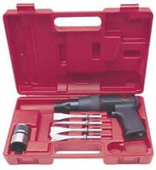 Chicago Pneumatic - 3,200 BPM, 2-5/8 Inch Long Stroke, Pneumatic Chiseling Hammer - 14.6 CFM Air Consumption - A1 Tooling