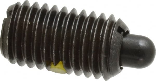 Gibraltar - 5/8-11, 1-1/8" Thread Length, 5/16" Plunger Projection, Steel Threaded Spring Plunger - A1 Tooling